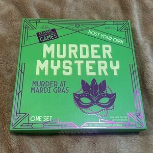 Murder Mystery Party Game “Host Your Own” - Murder at Mardi Gras